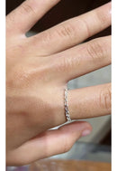 Anel Feminino De Prata 925 Corações Vazados