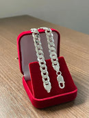 Pulseira Grumet De Prata 8mm